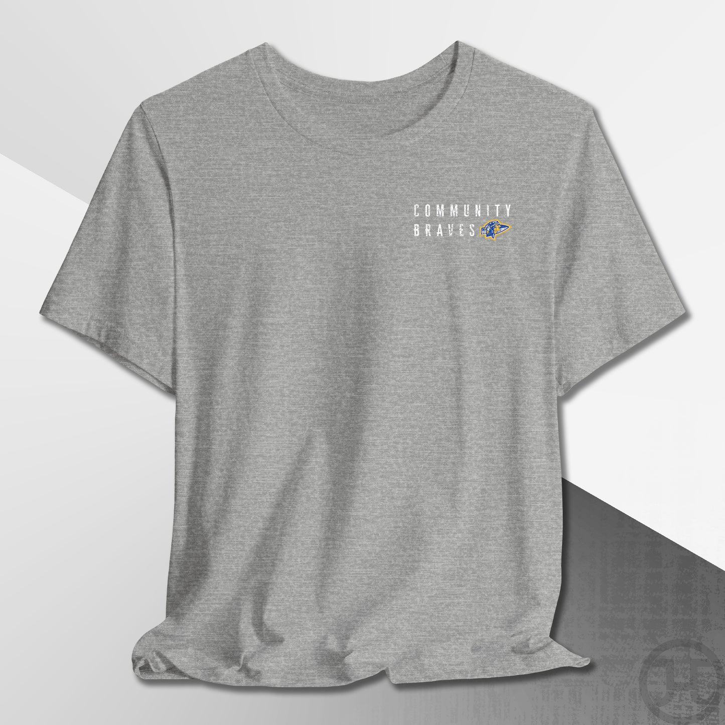 Community Braves Arrow Logo Pocket T-Shirt