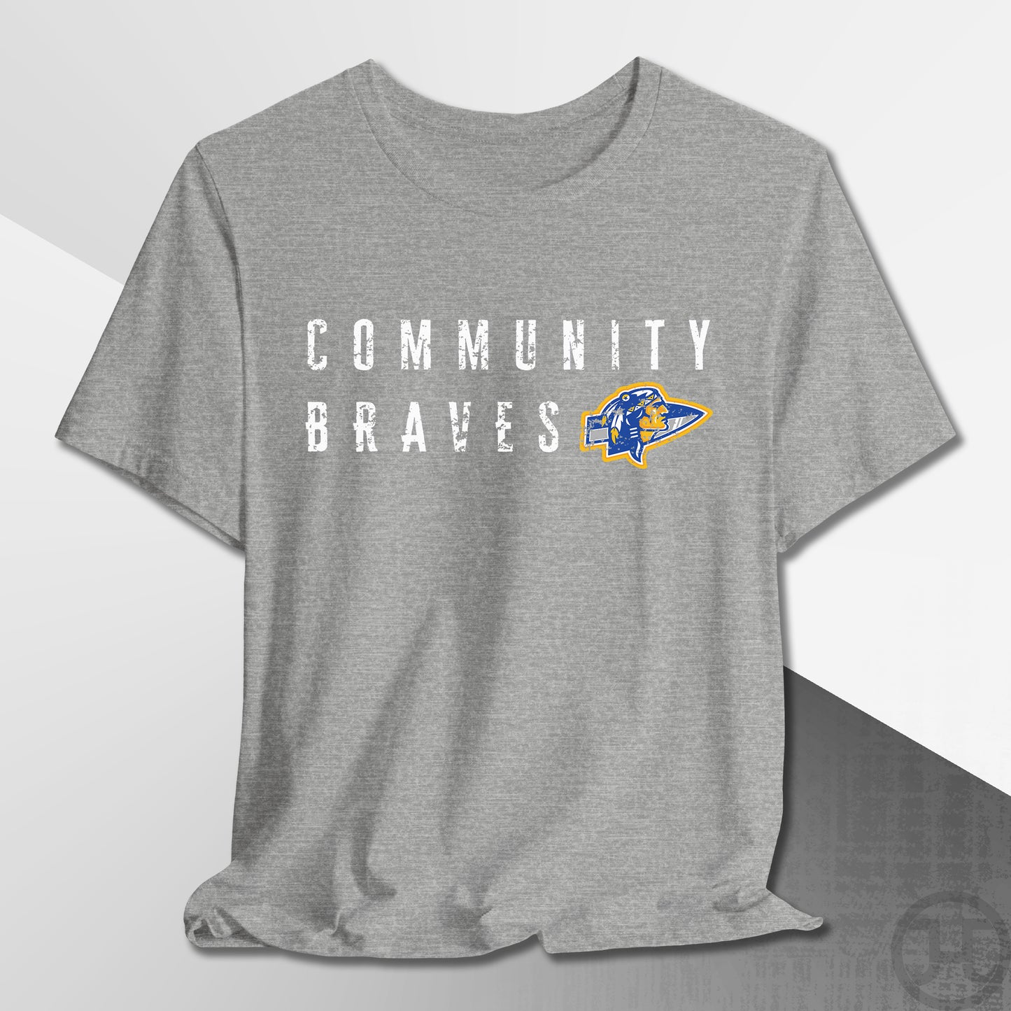 Community Braves Arrow Logo T-Shirt