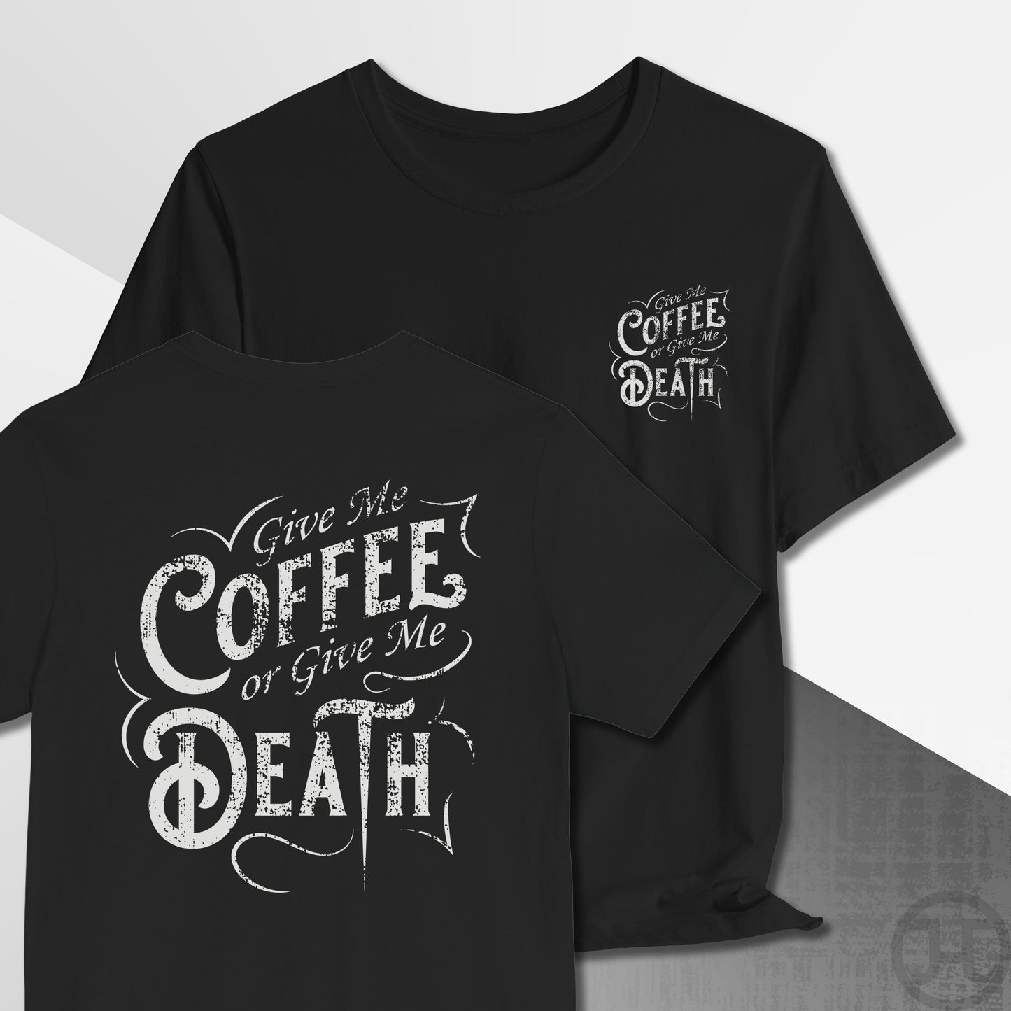 Give me Coffee or Death Vintage T-Shirt