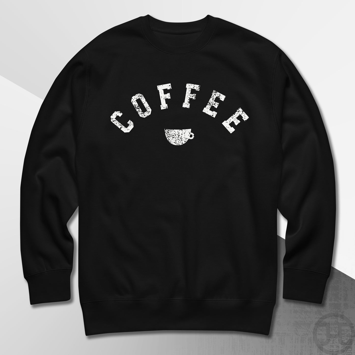 Coffee Cup Varsity Premium Sweatshirt