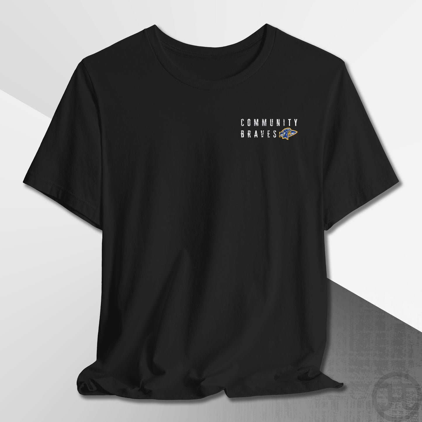 Community Braves Arrow Logo Pocket T-Shirt