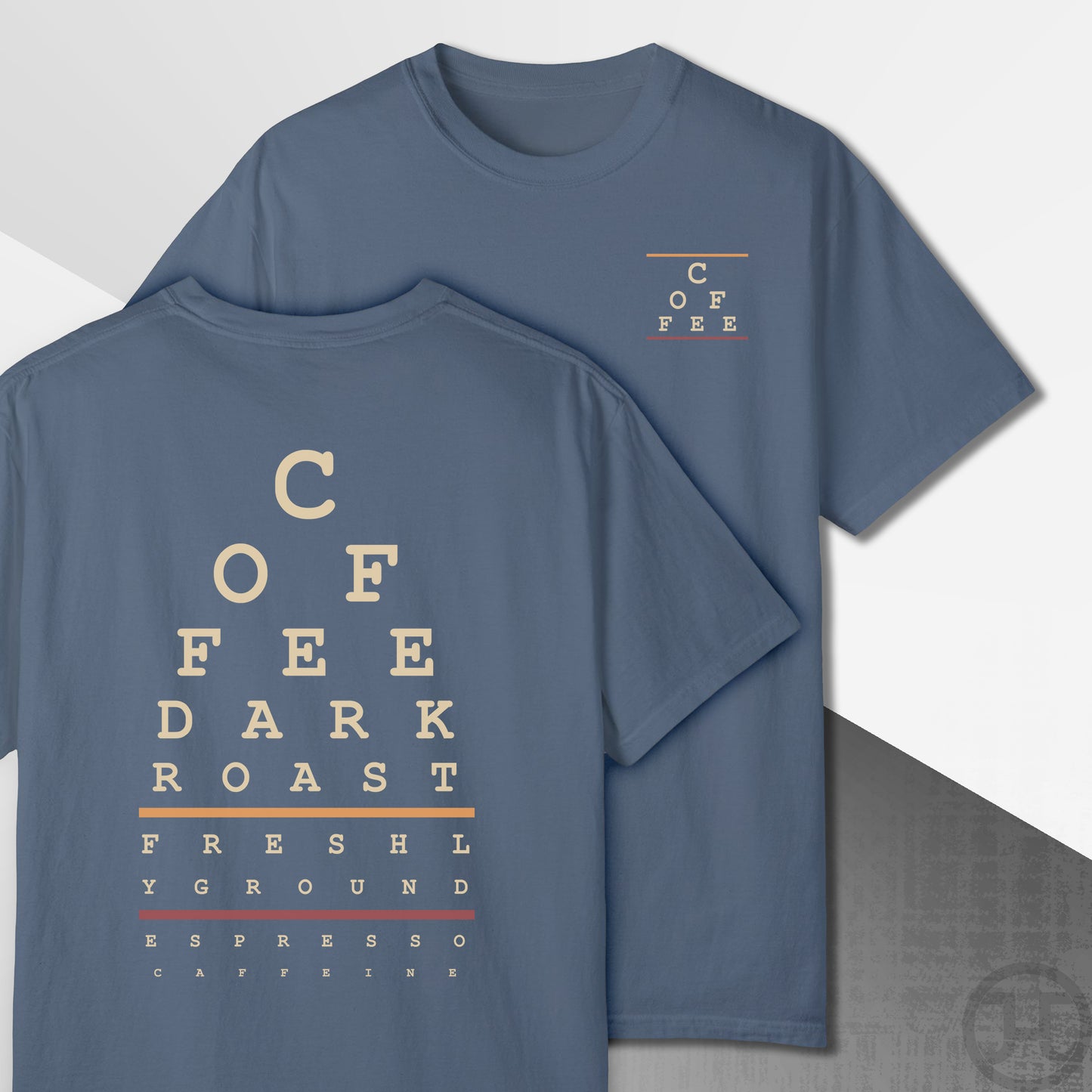 Coffee Eye Chart T-Shirt