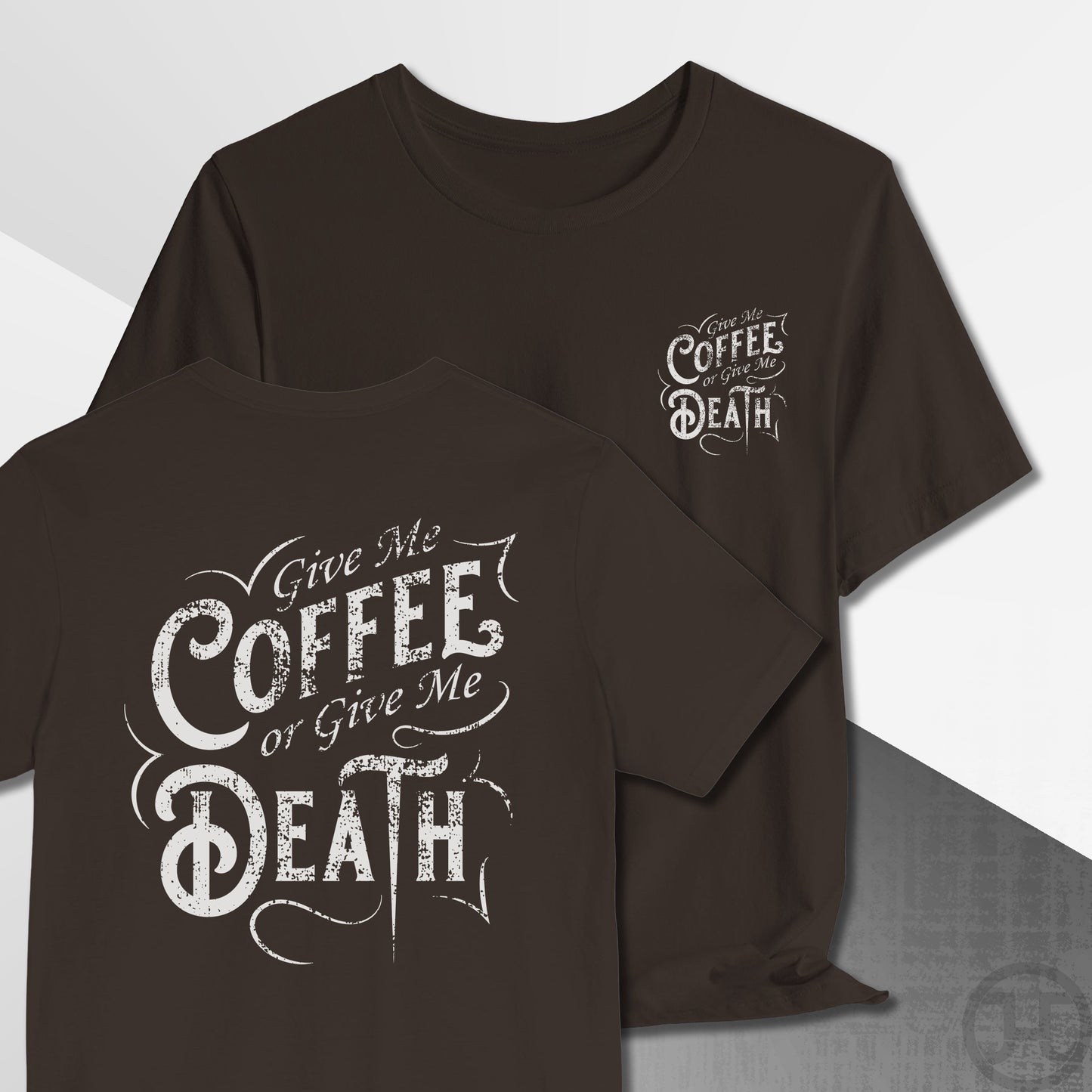 Give me Coffee or Death Vintage T-Shirt