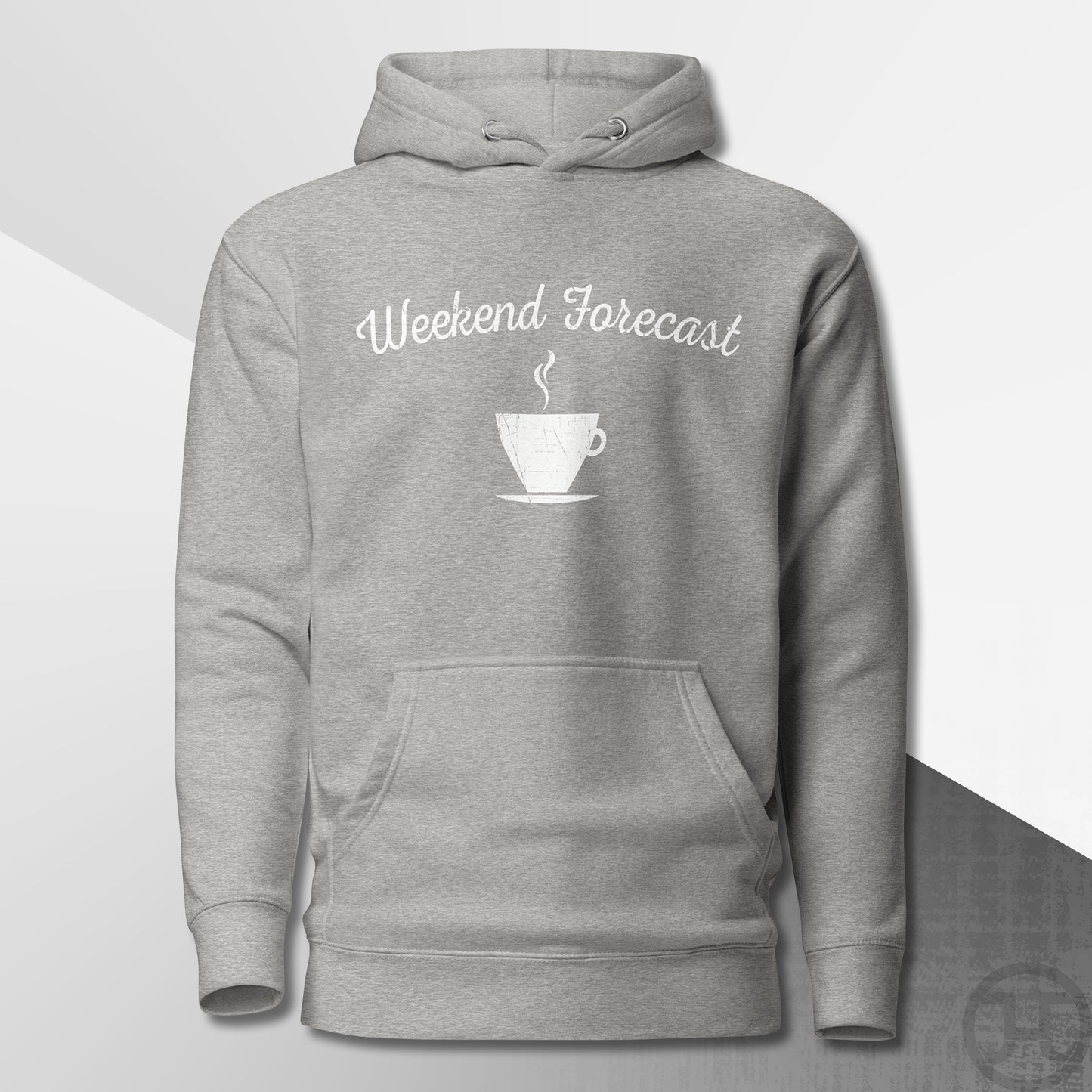 Weekend Forecast Coffee Cup Premium Hoodie