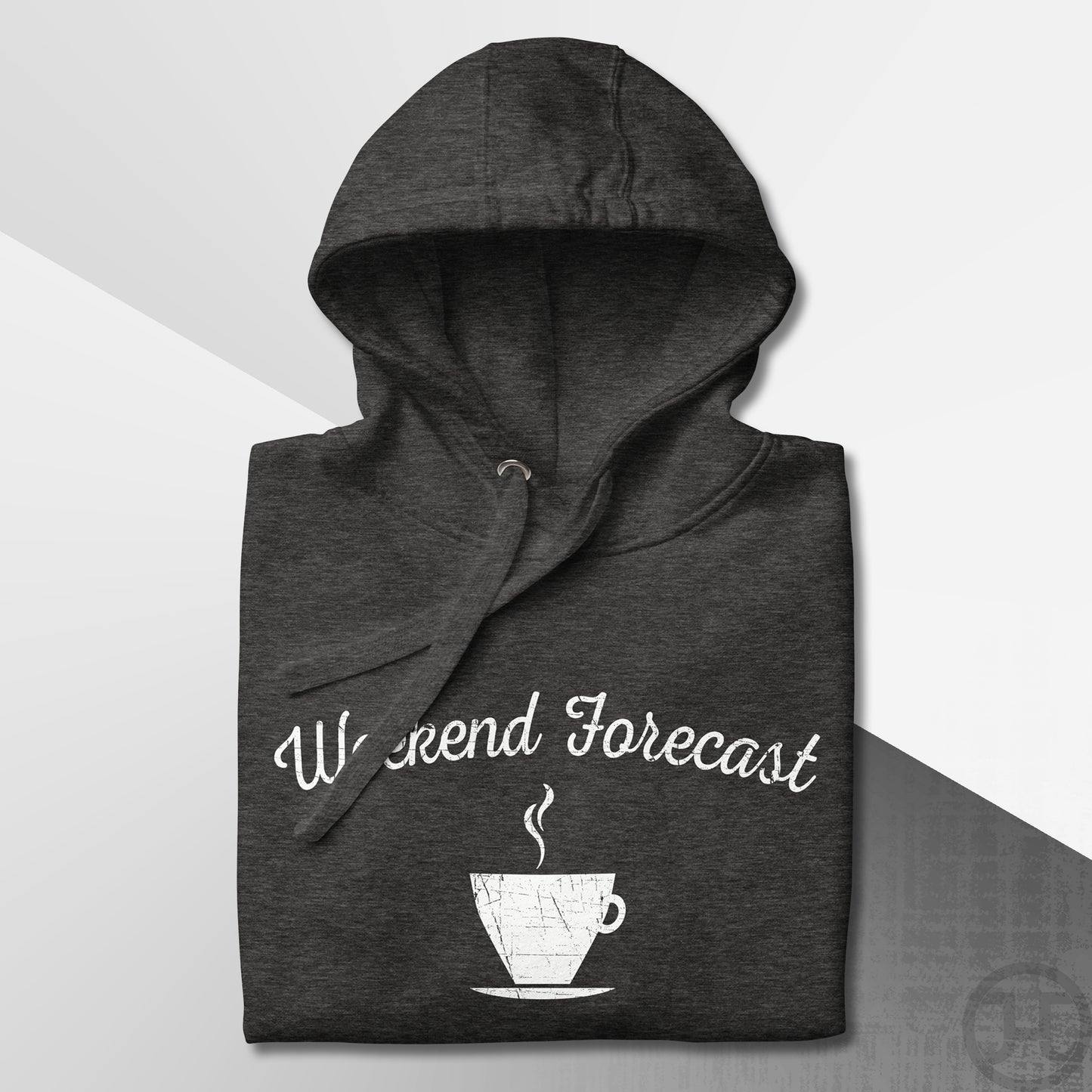 Weekend Forecast Coffee Cup Premium Hoodie