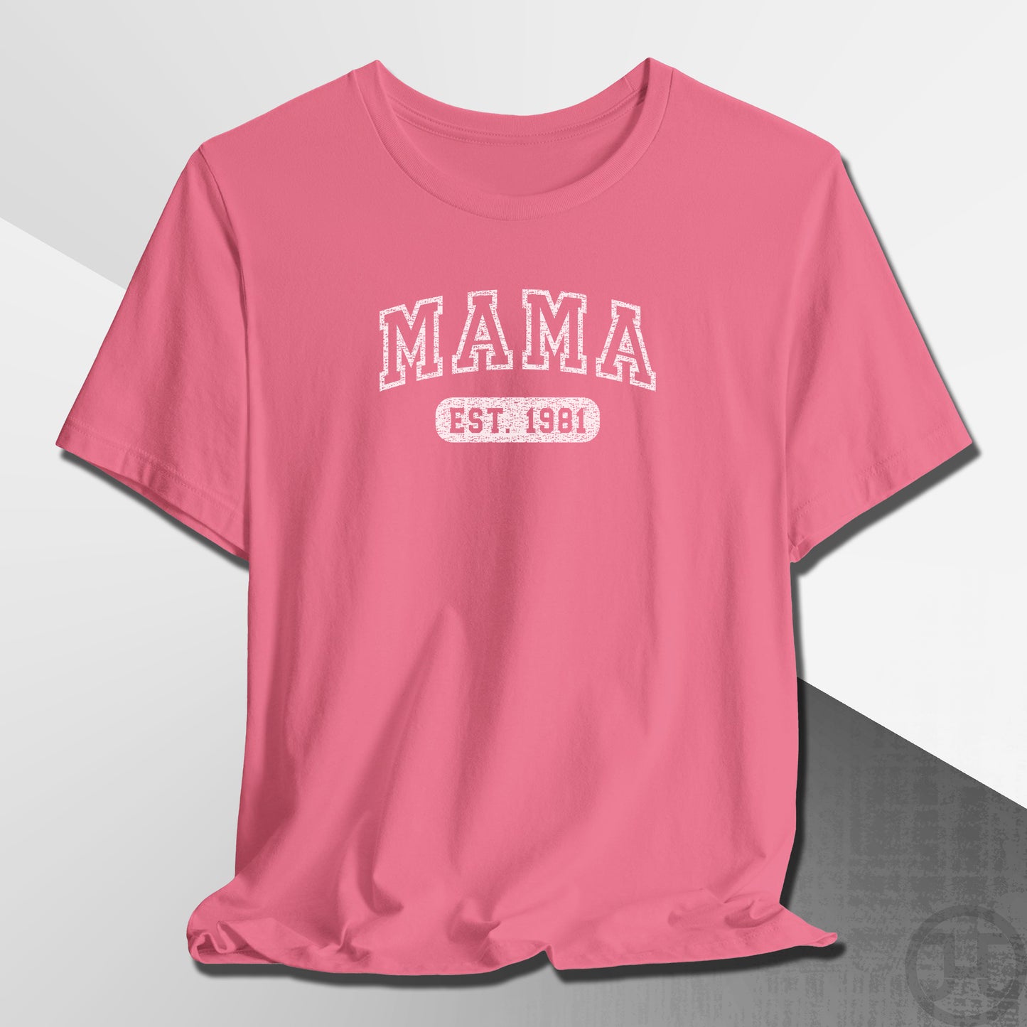 Mama/Grandma Est. Year T-Shirt - Varsity Style
