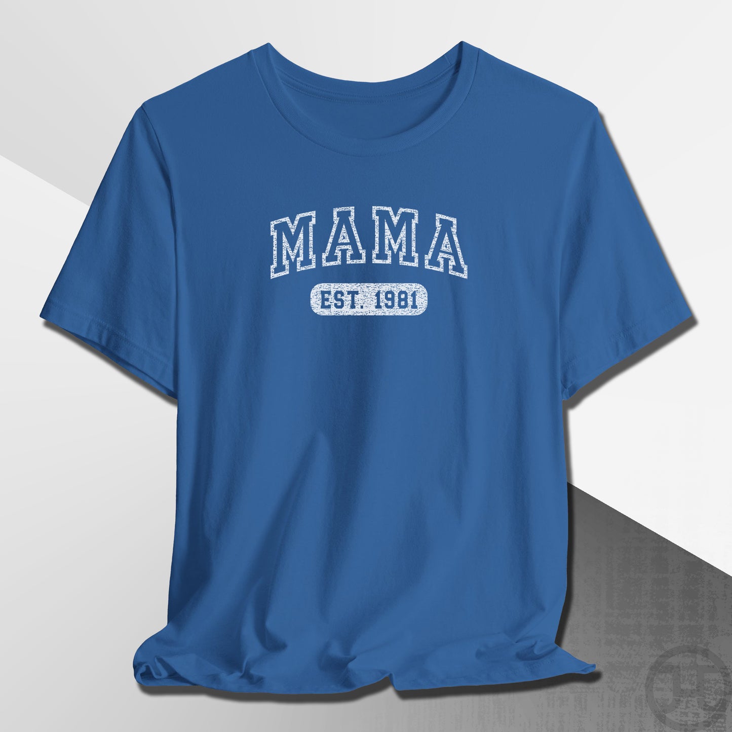 Mama/Grandma Est. Year T-Shirt - Varsity Style