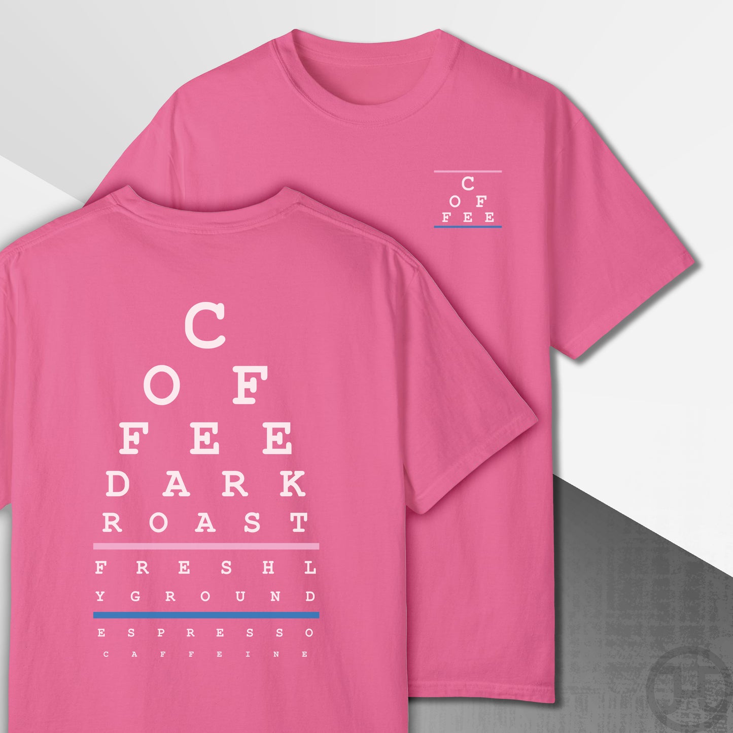 Coffee Eye Chart T-Shirt