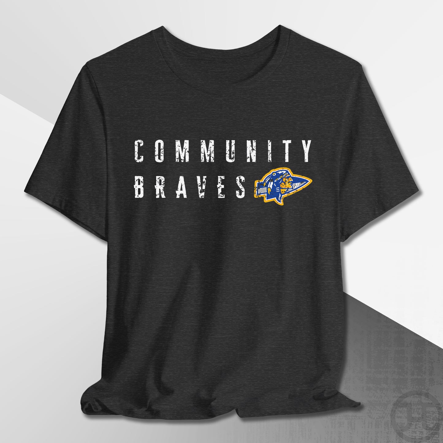 Community Braves Arrow Logo T-Shirt