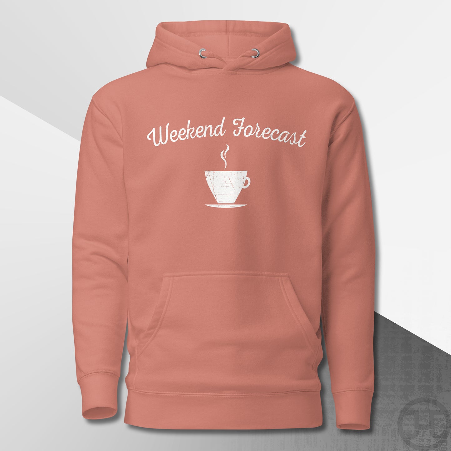 Weekend Forecast Coffee Cup Premium Hoodie