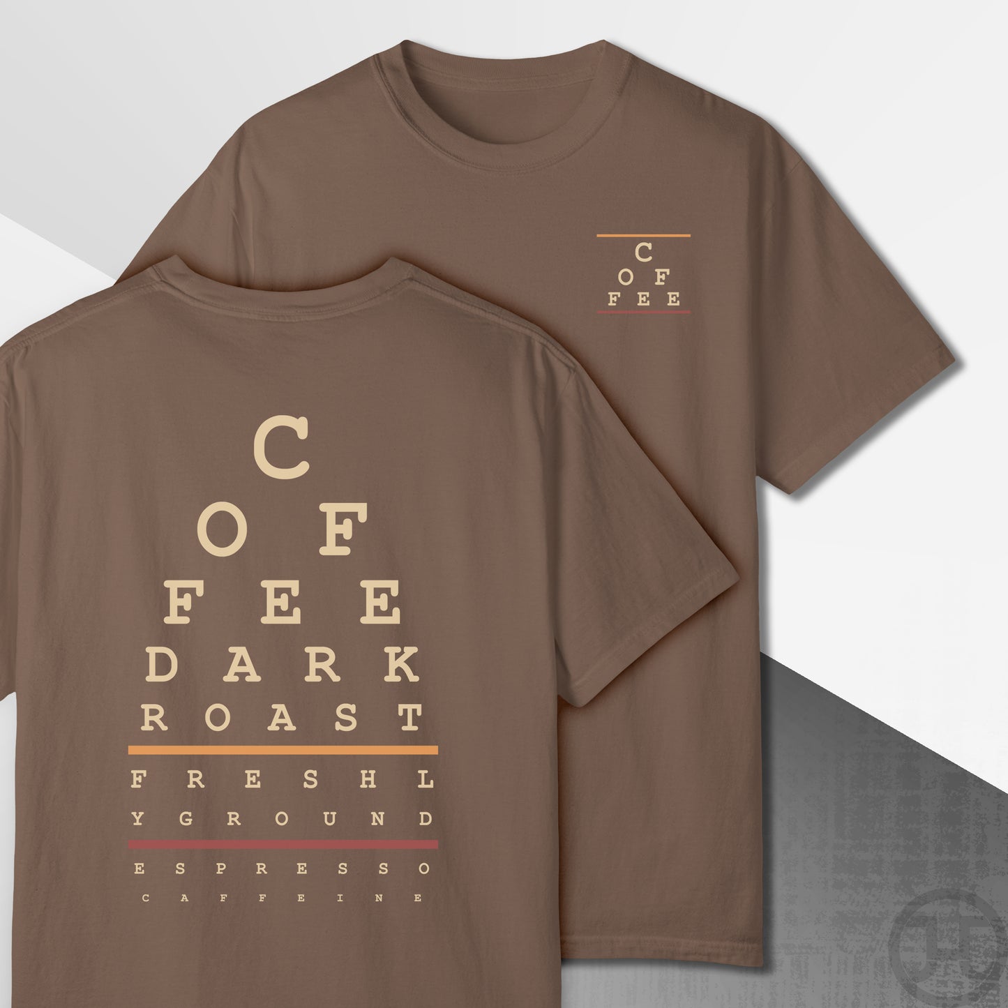 Coffee Eye Chart T-Shirt