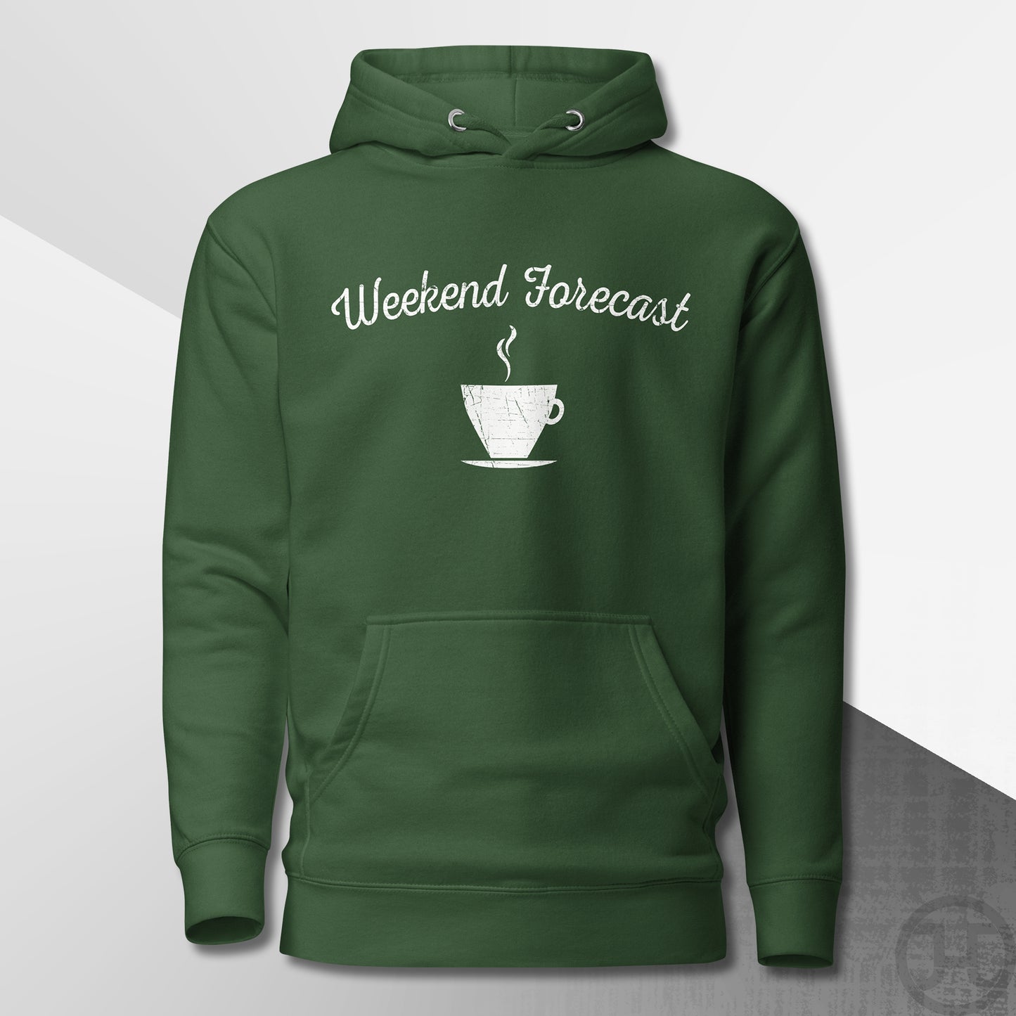 Weekend Forecast Coffee Cup Premium Hoodie