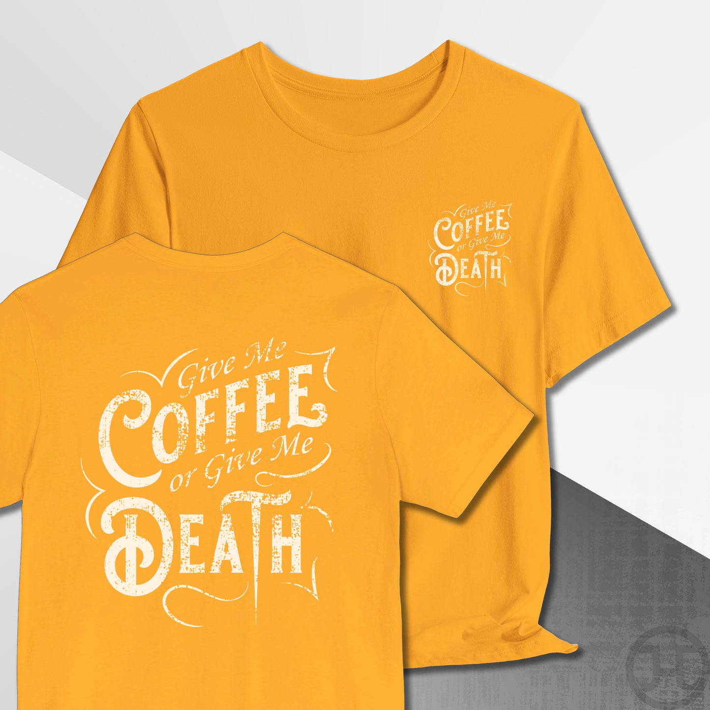 Give me Coffee or Death Vintage T-Shirt