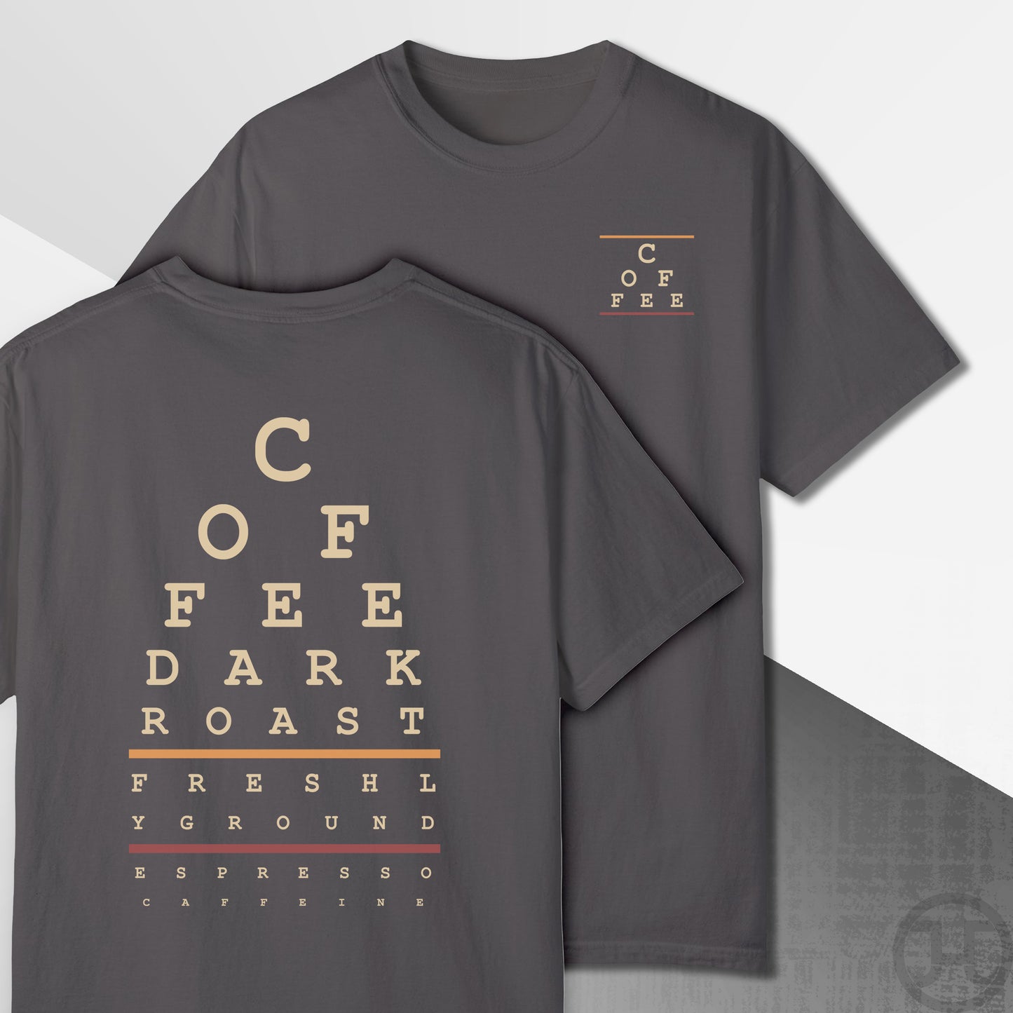 Coffee Eye Chart T-Shirt