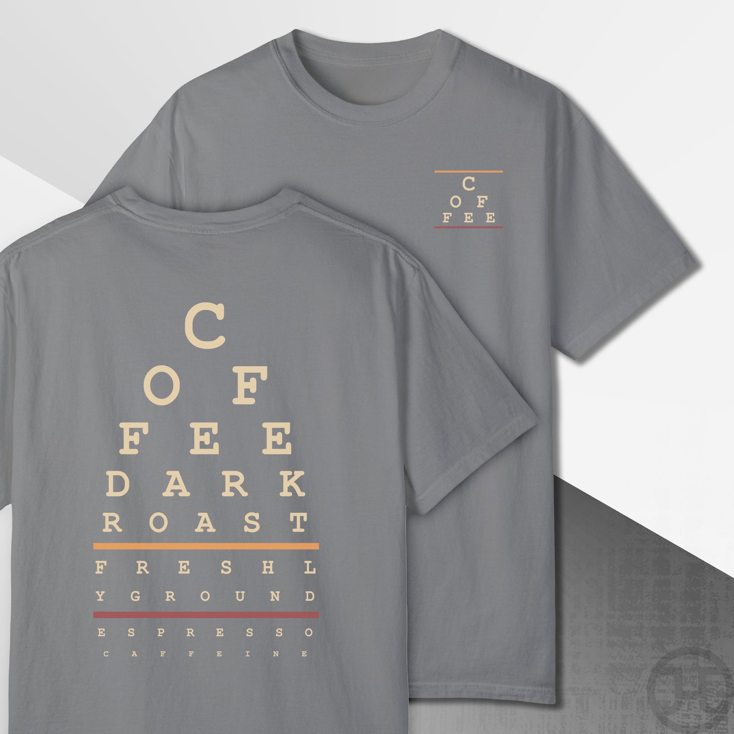 Coffee Eye Chart T-Shirt