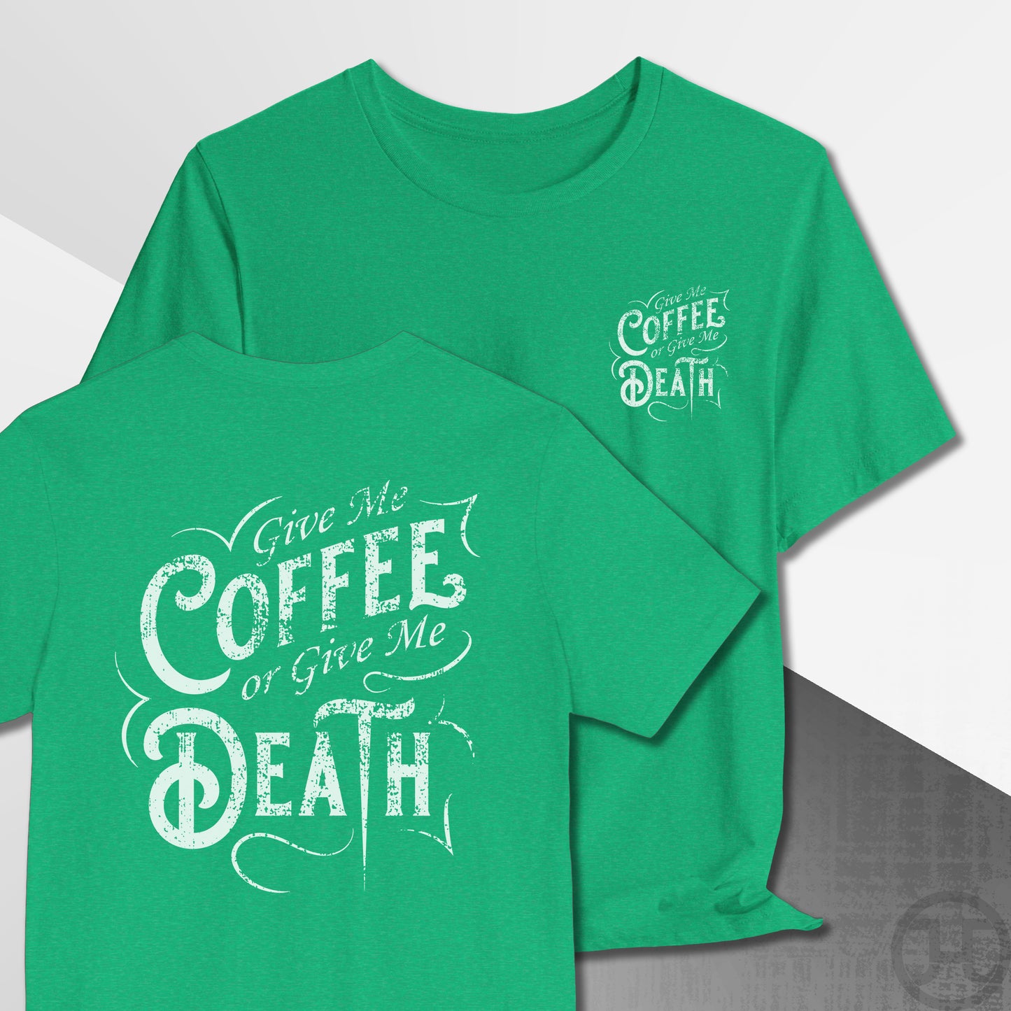 Give me Coffee or Death Vintage T-Shirt