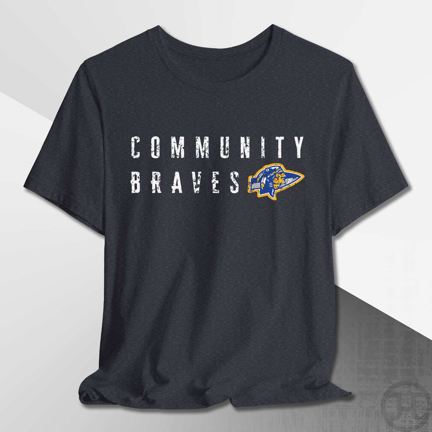 Community Braves Arrow Logo T-Shirt