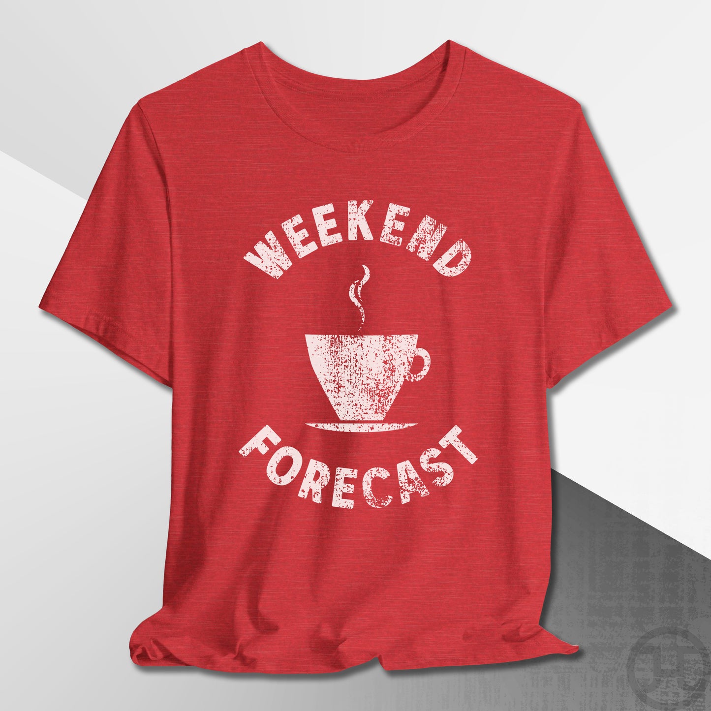 Weekend Forecast Coffee Cup T-Shirt