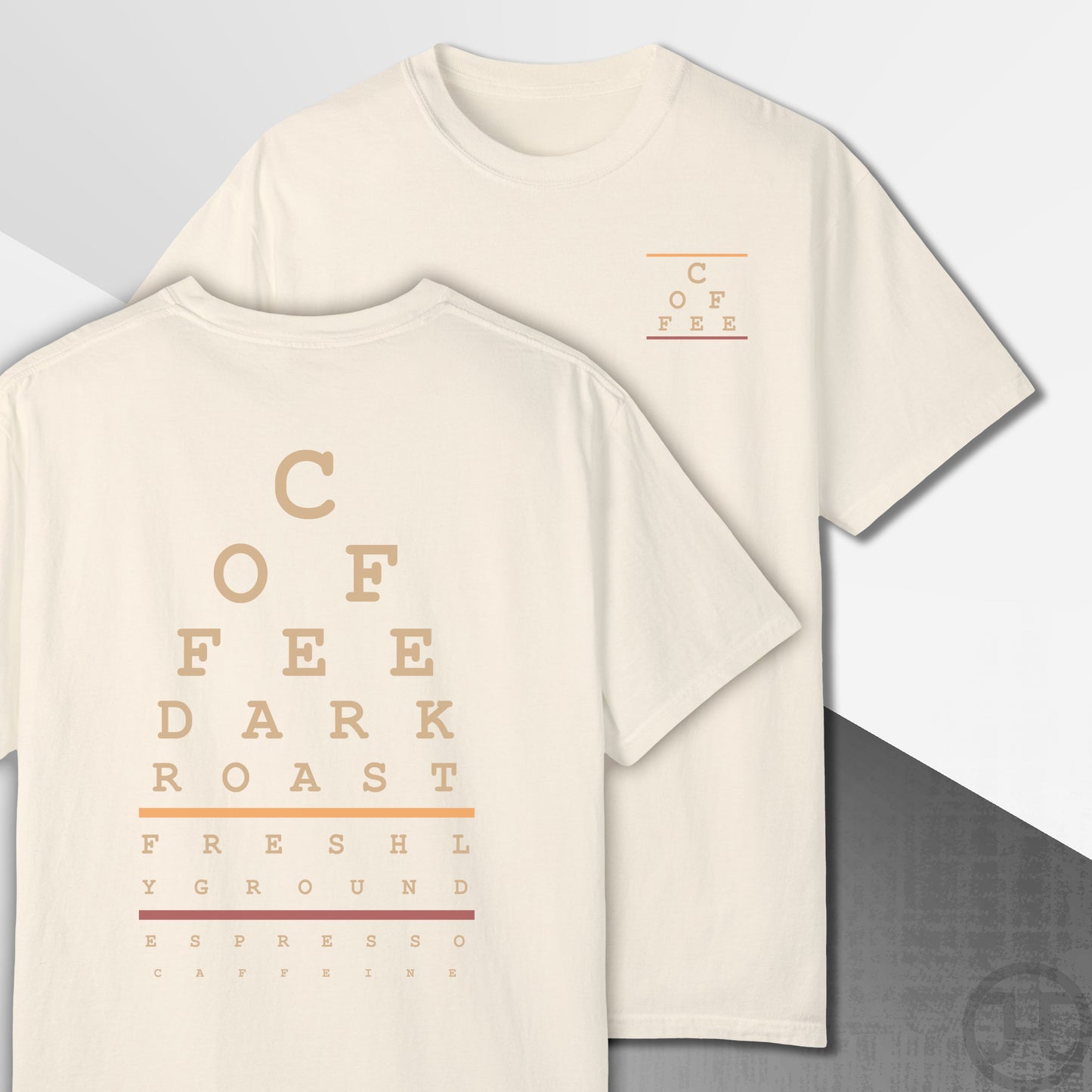 Coffee Eye Chart T-Shirt