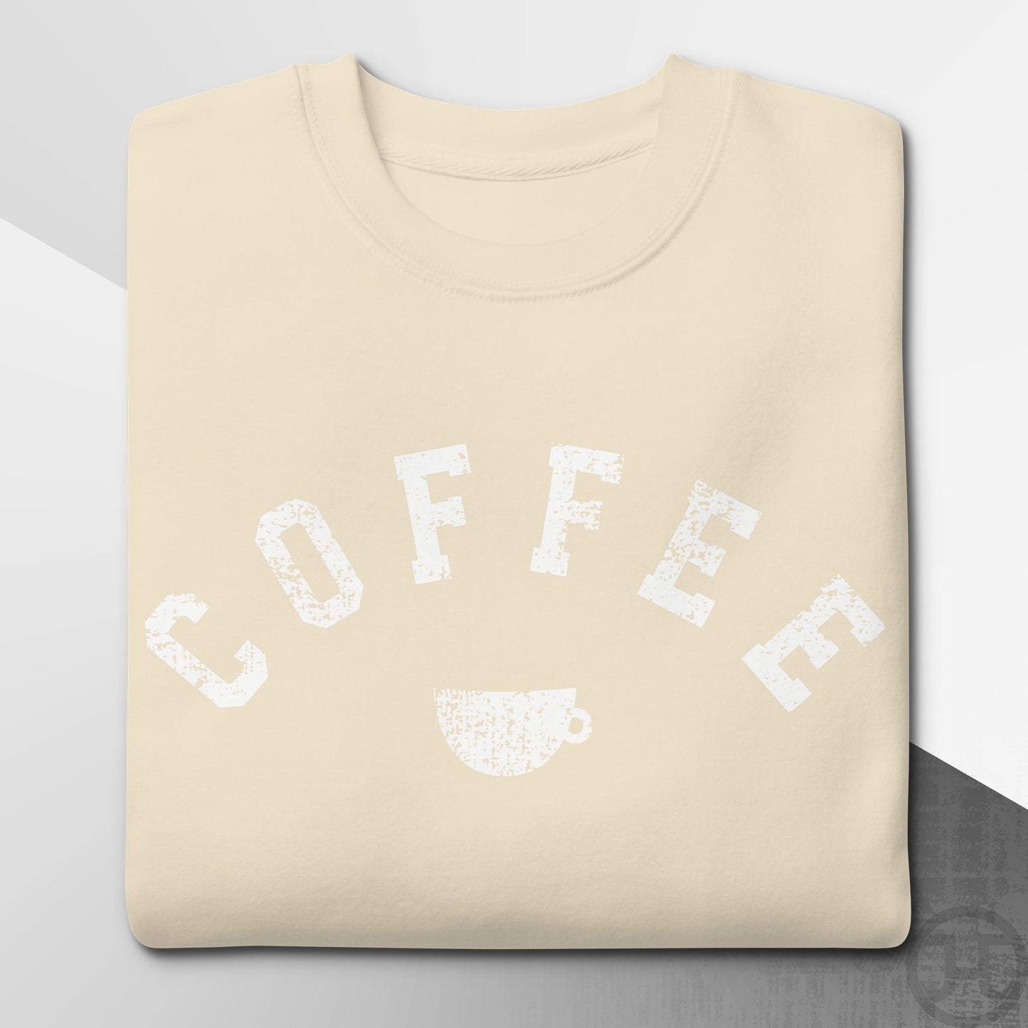 Coffee Cup Varsity Premium Sweatshirt