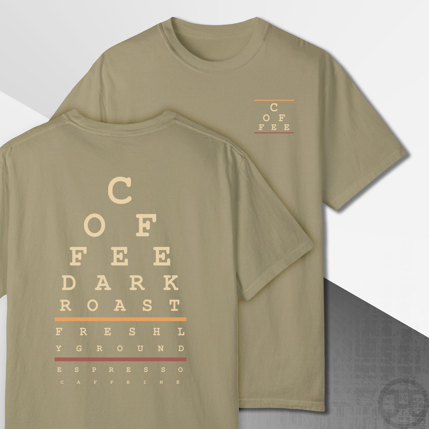 Coffee Eye Chart T-Shirt