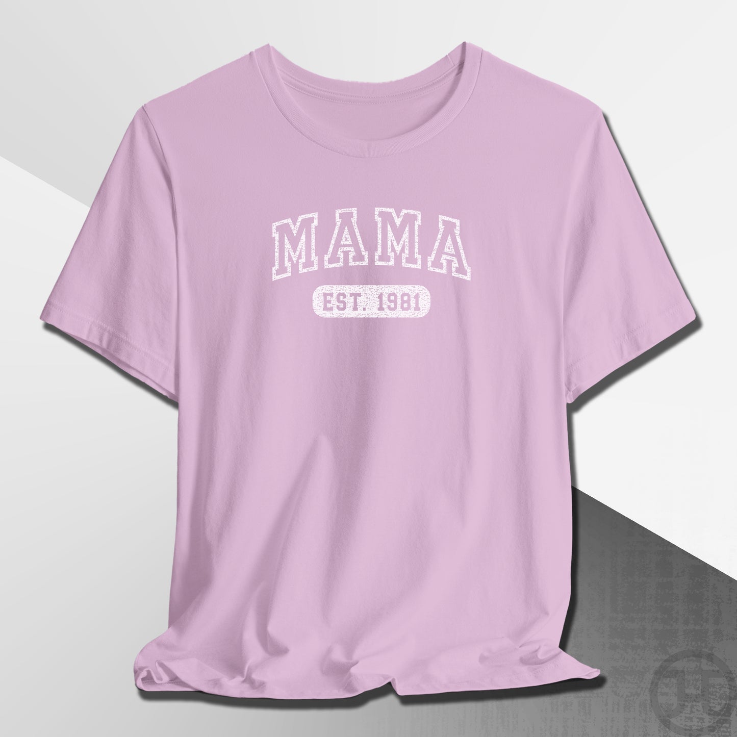 Mama/Grandma Est. Year T-Shirt - Varsity Style