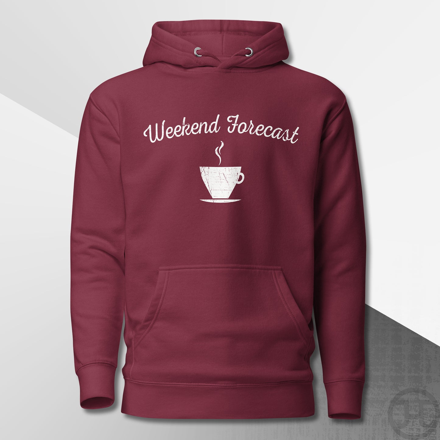 Weekend Forecast Coffee Cup Premium Hoodie