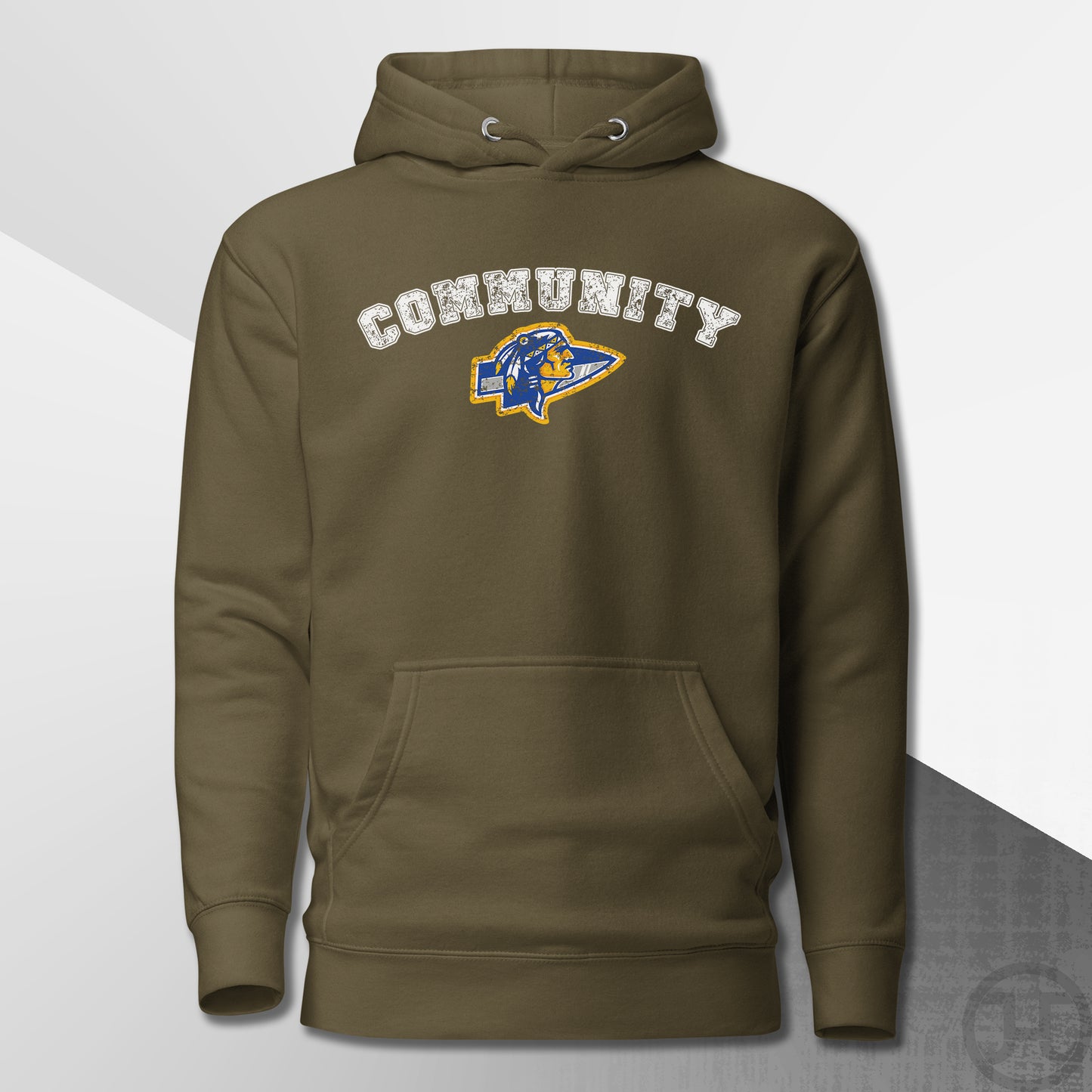Community Braves Arrow Logo Hoodie