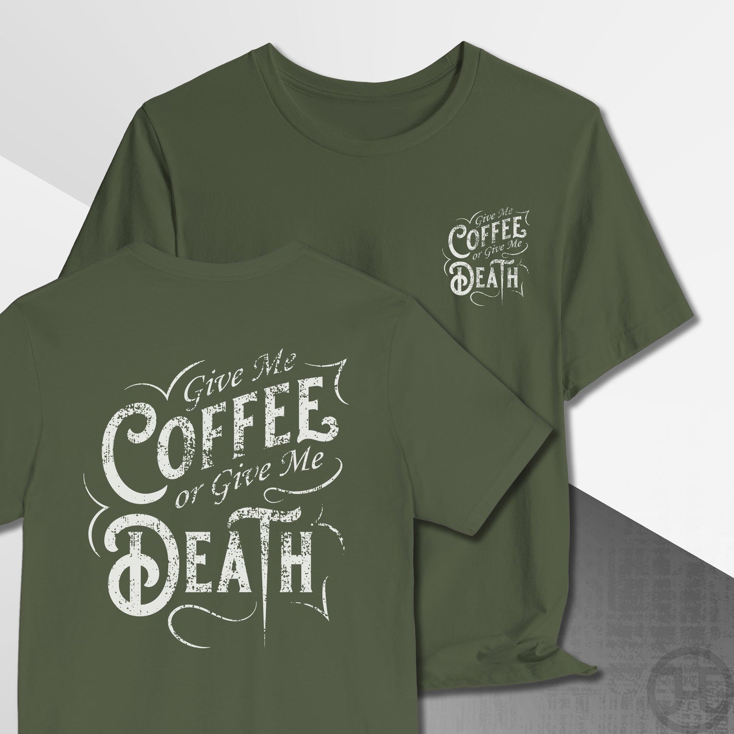 Give me Coffee or Death Vintage T-Shirt