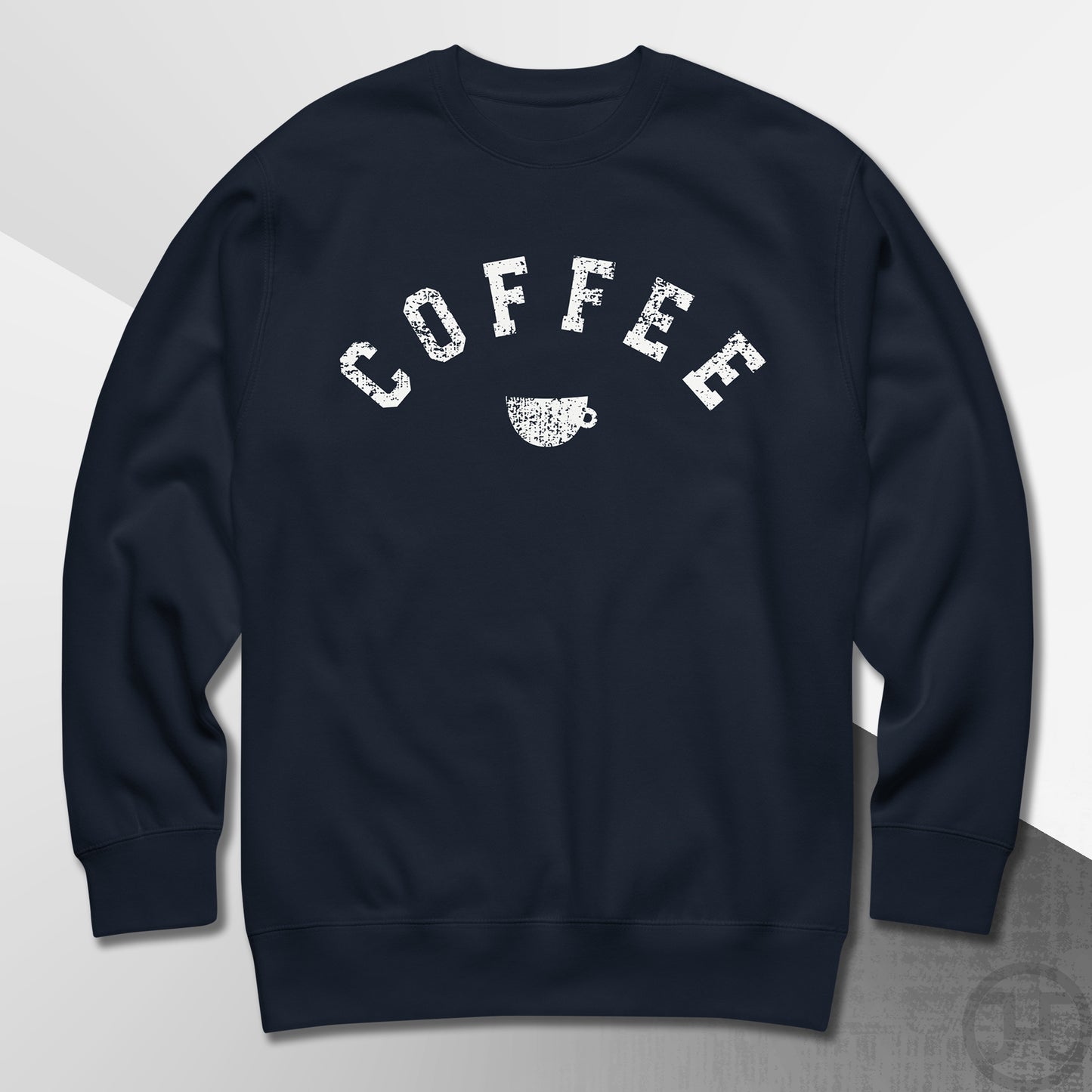Coffee Cup Varsity Premium Sweatshirt