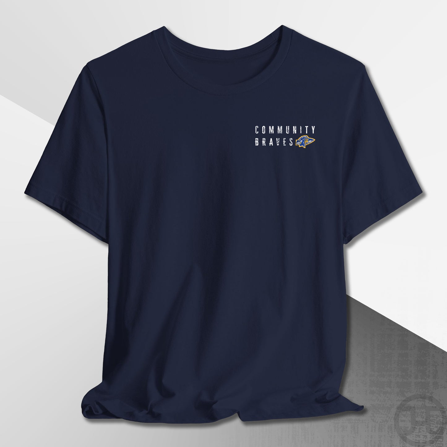 Community Braves Arrow Logo Pocket T-Shirt
