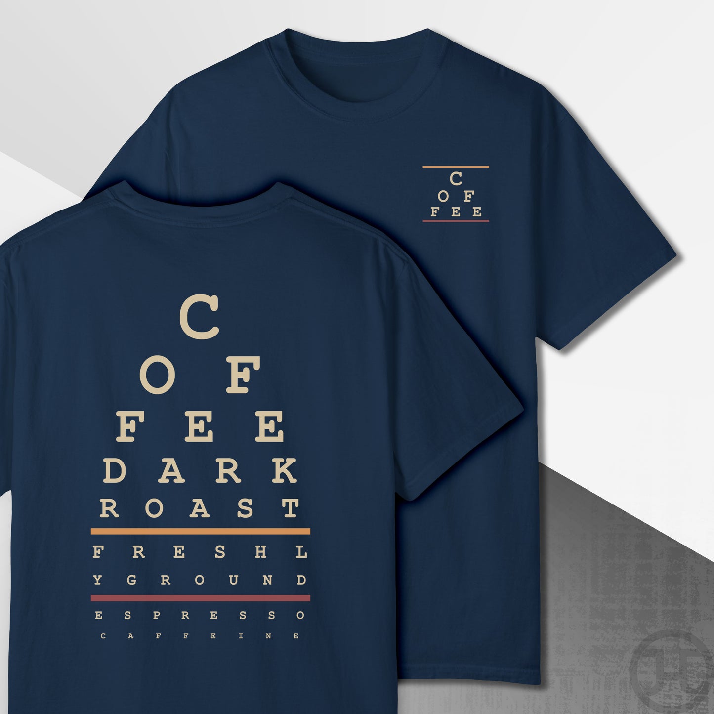 Coffee Eye Chart T-Shirt