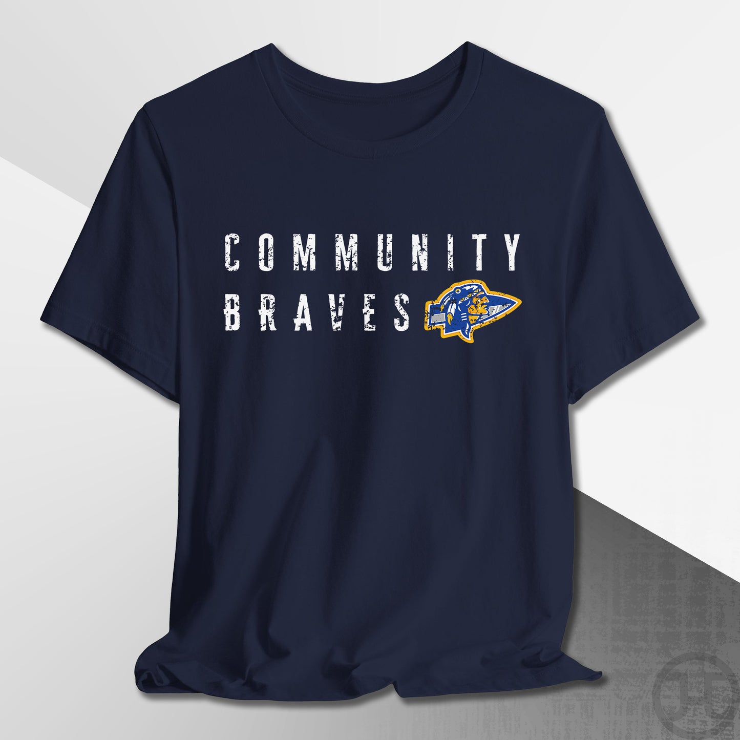 Community Braves Arrow Logo T-Shirt