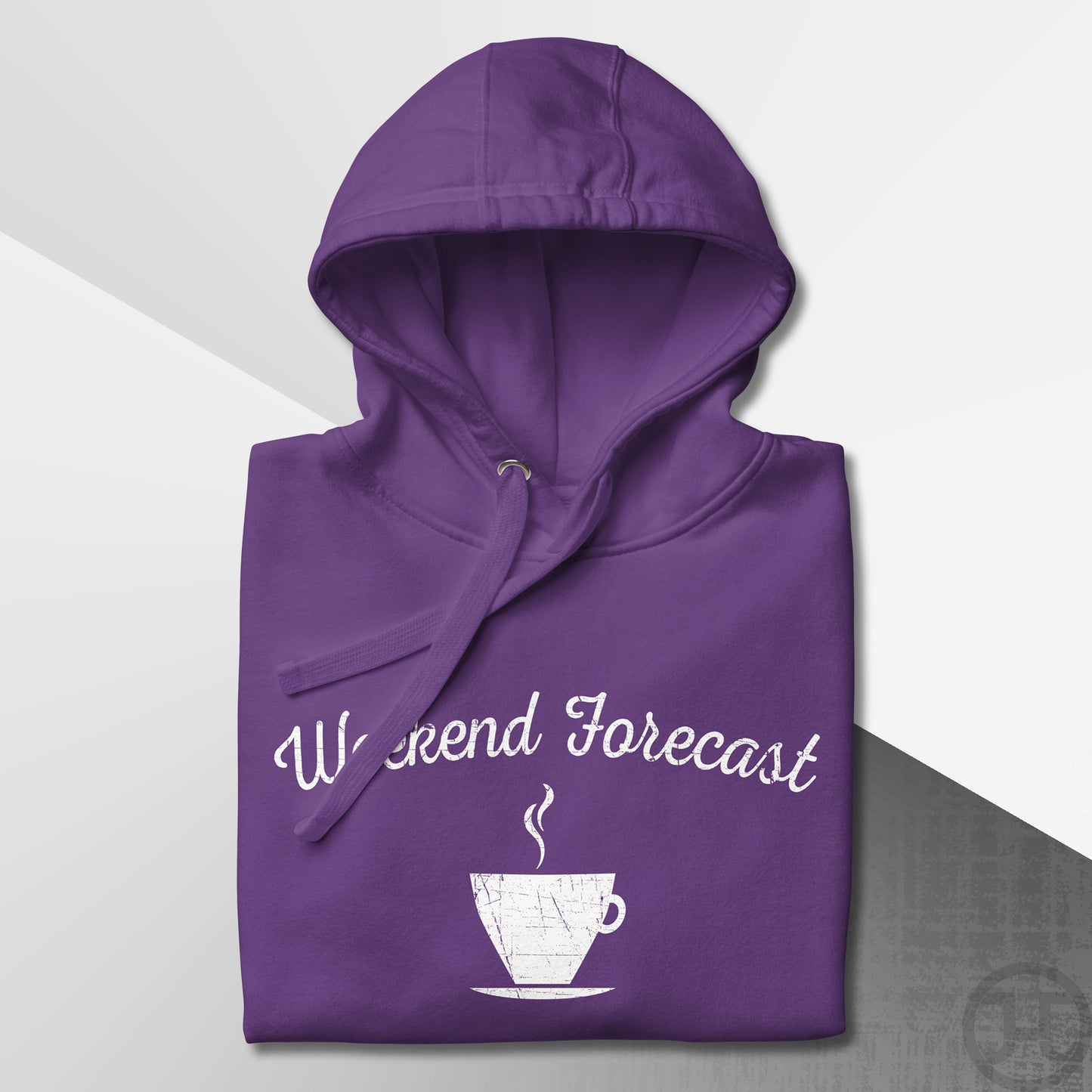 Weekend Forecast Coffee Cup Premium Hoodie