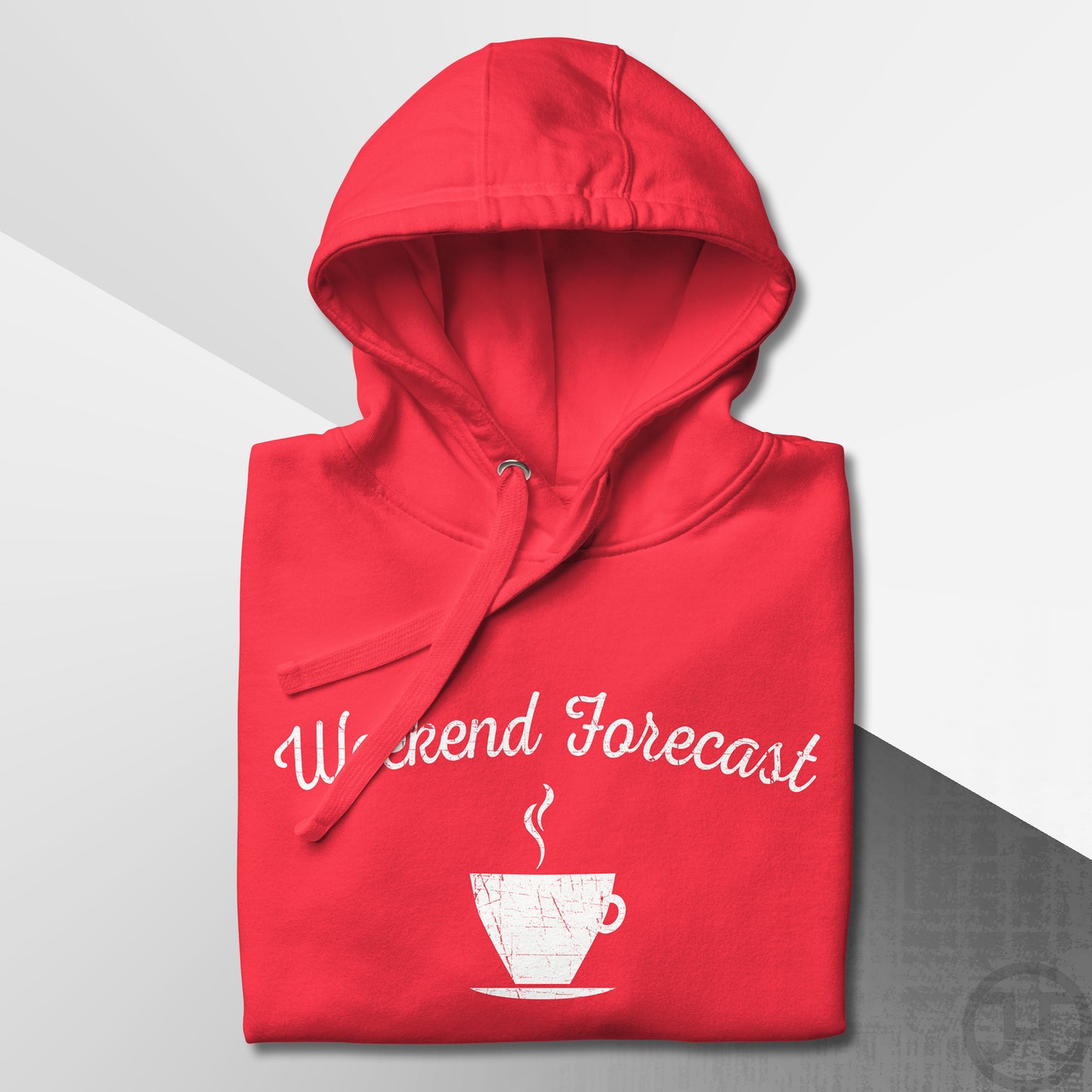 Weekend Forecast Coffee Cup Premium Hoodie
