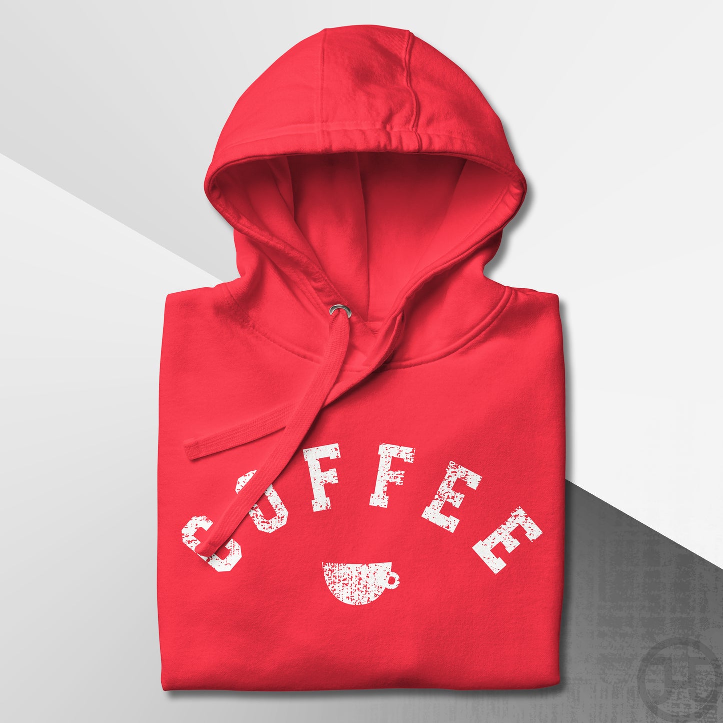 Coffee Cup Varsity Premium Hoodie