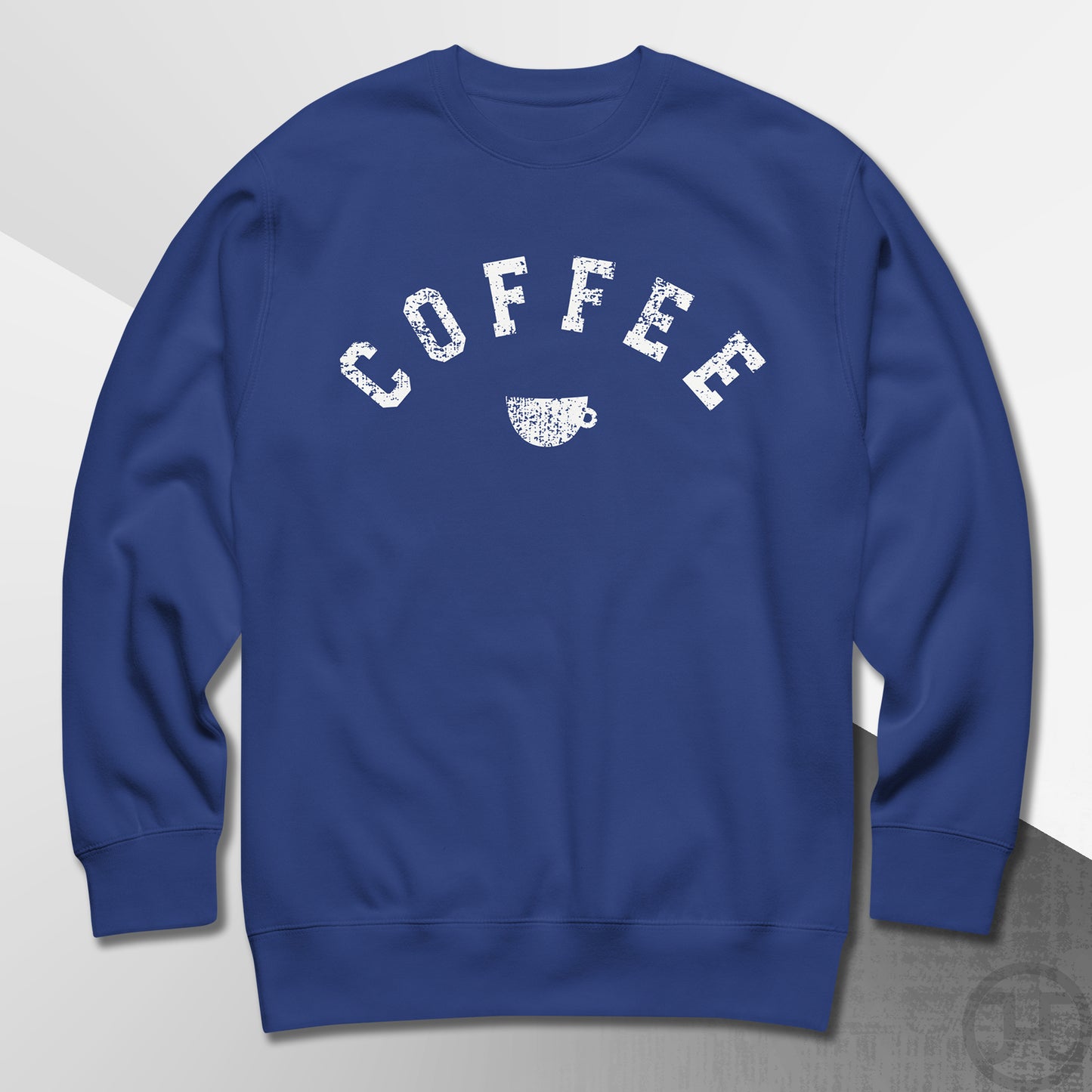 Coffee Cup Varsity Premium Sweatshirt