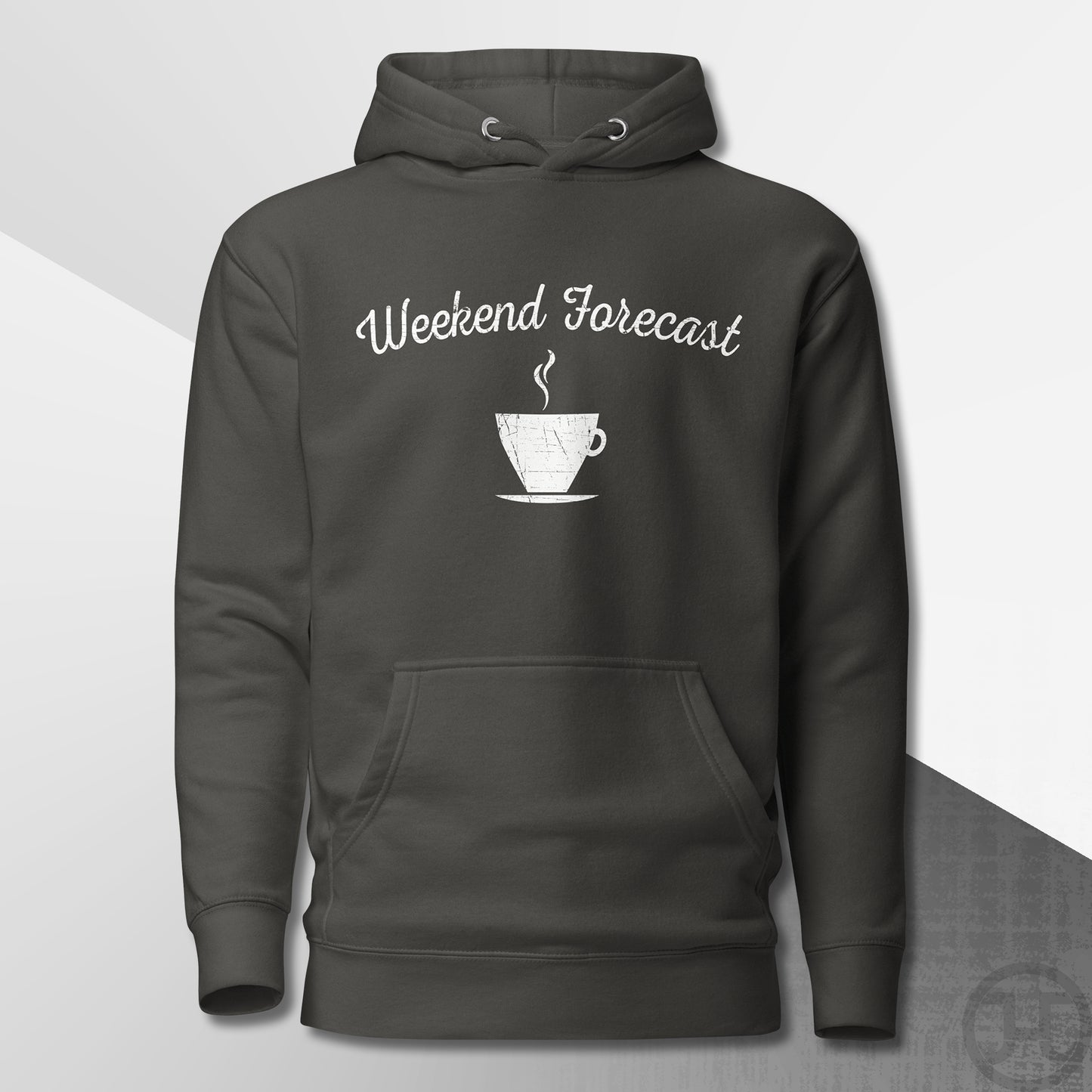 Weekend Forecast Coffee Cup Premium Hoodie
