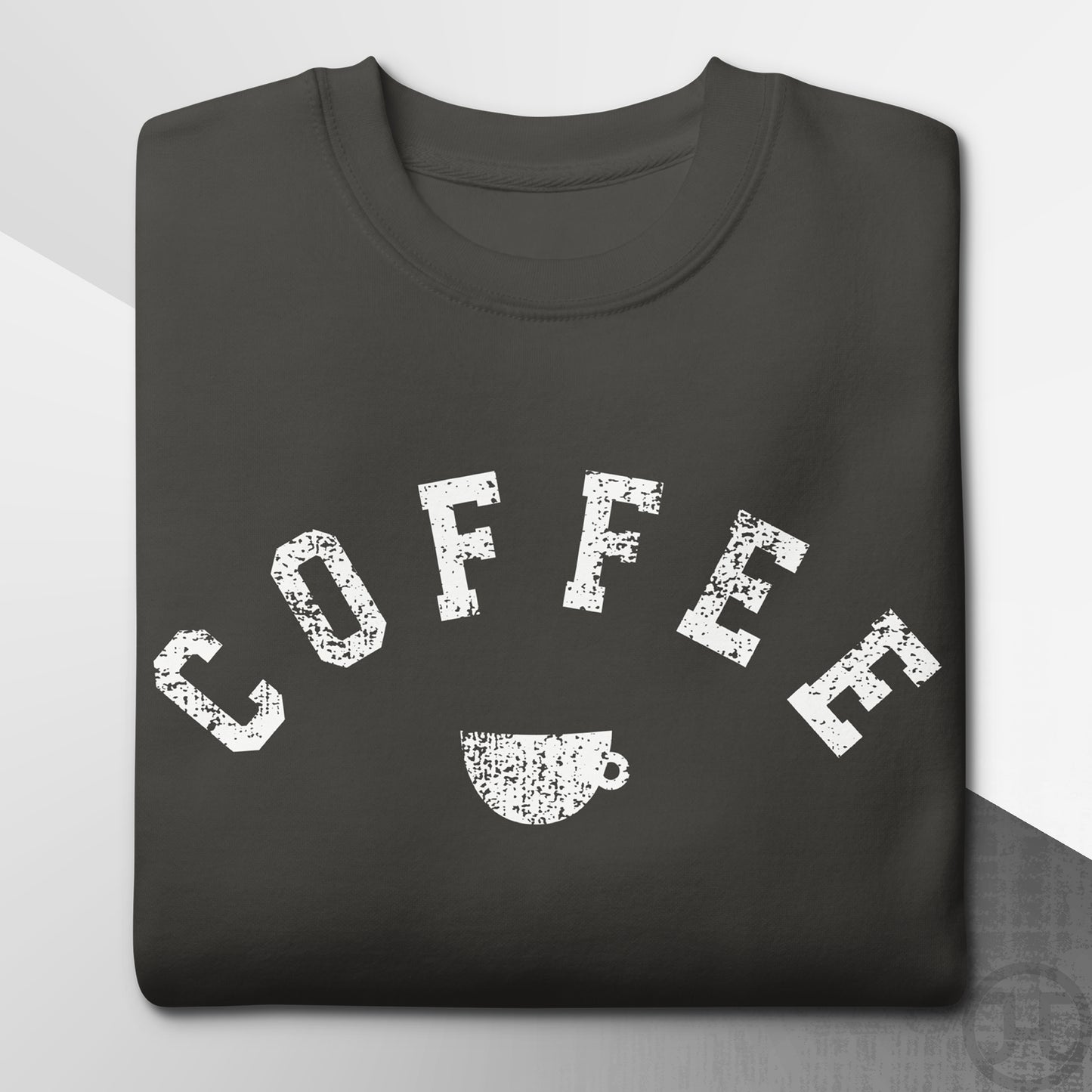 Coffee Cup Varsity Premium Sweatshirt