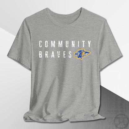 Community Braves Arrow Logo T-Shirt