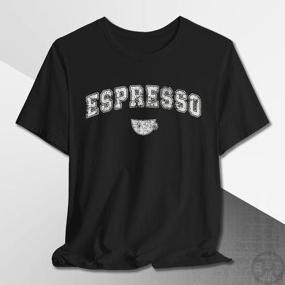 Espresso Cup Varsity T-Shirt