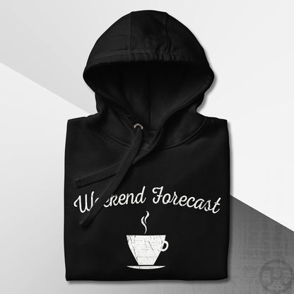 Weekend Forecast Coffee Cup Premium Hoodie