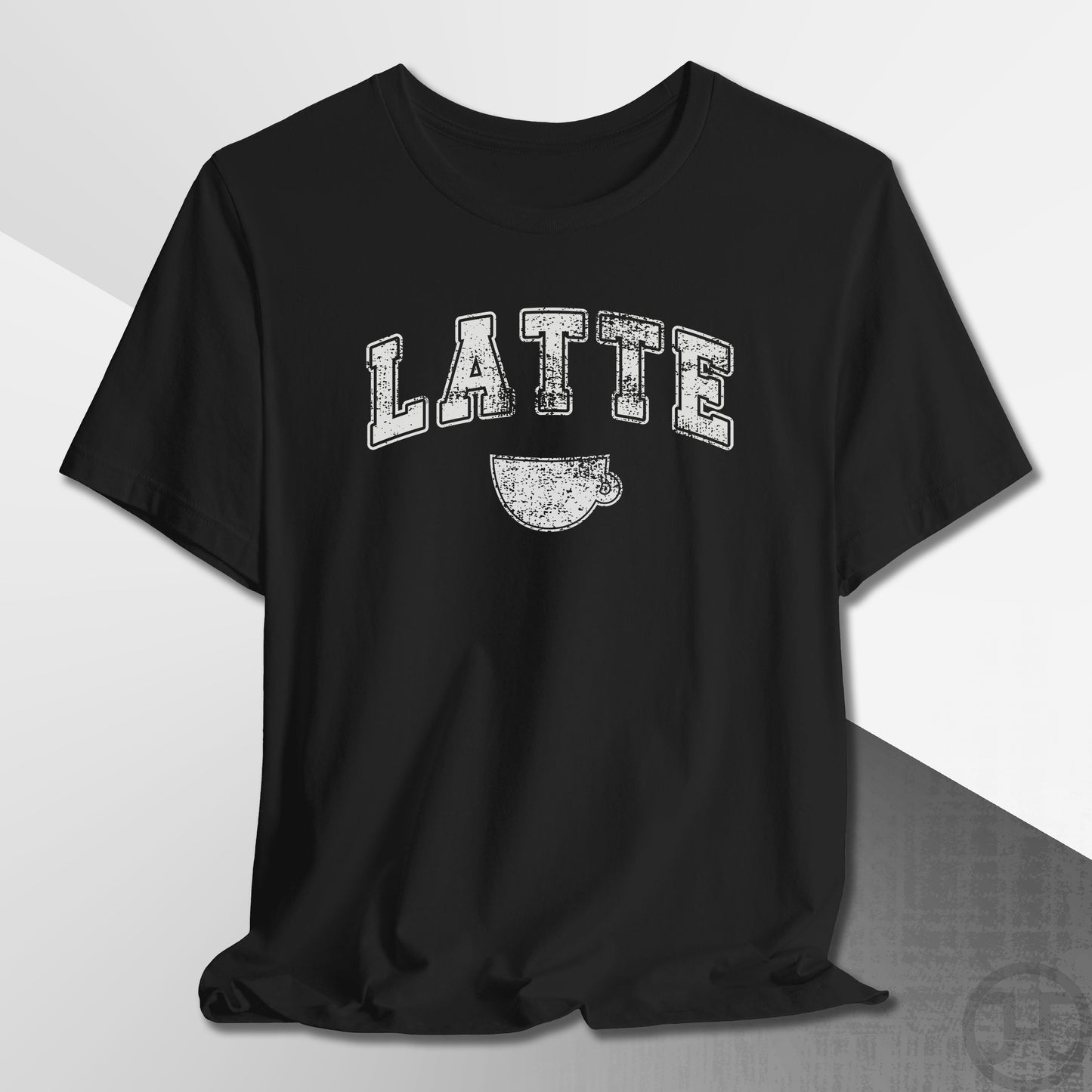 Latte Cup Varsity T-Shirt