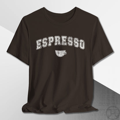 Espresso Cup Varsity T-Shirt