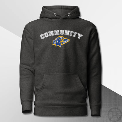 Community Braves Arrow Logo Hoodie