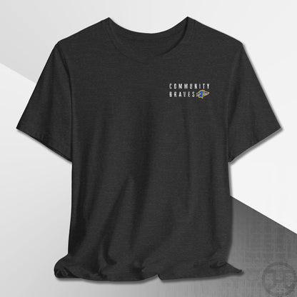 Community Braves Arrow Logo Pocket T-Shirt