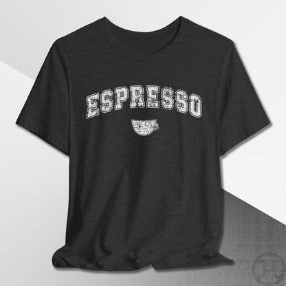 Espresso Cup Varsity T-Shirt