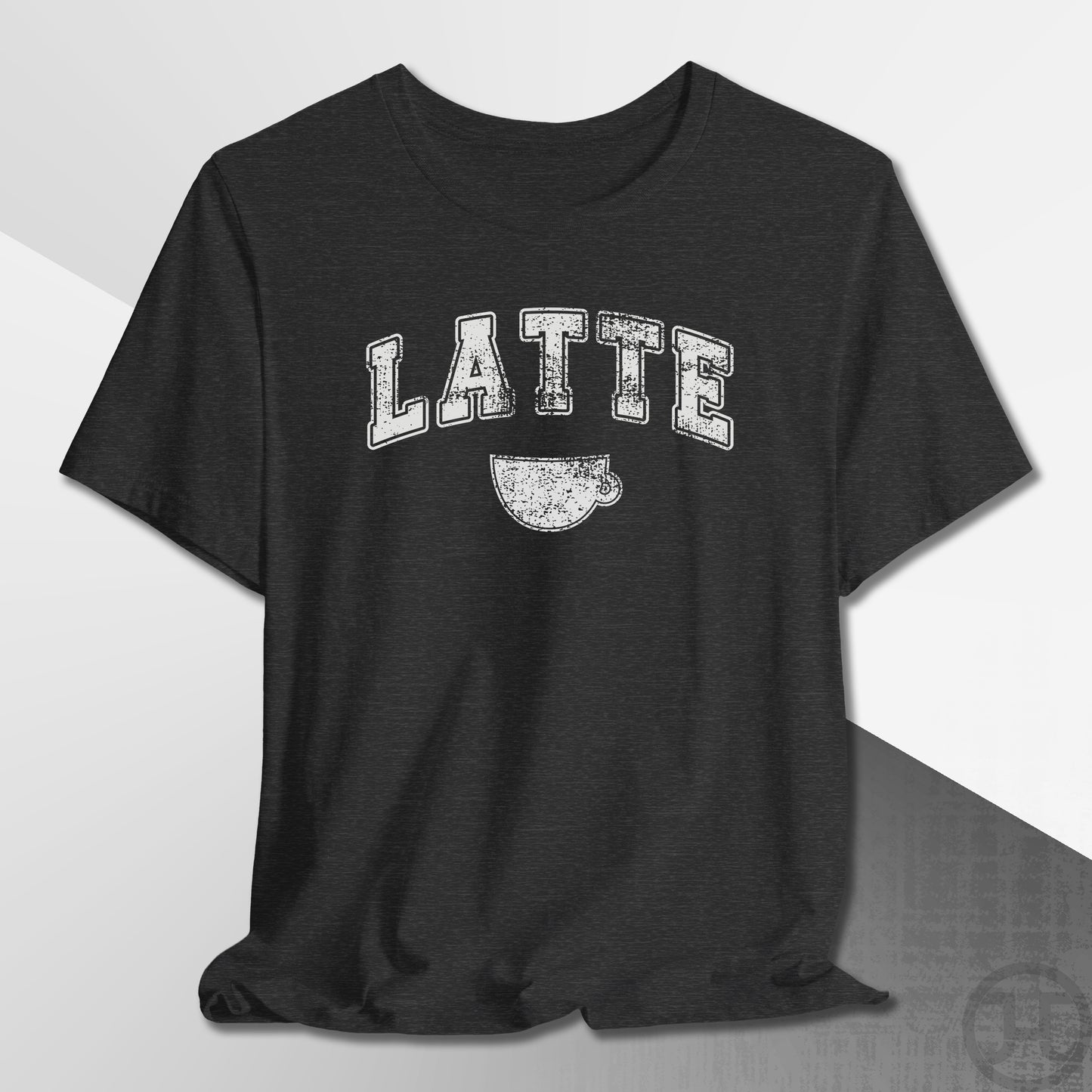 Latte Cup Varsity T-Shirt