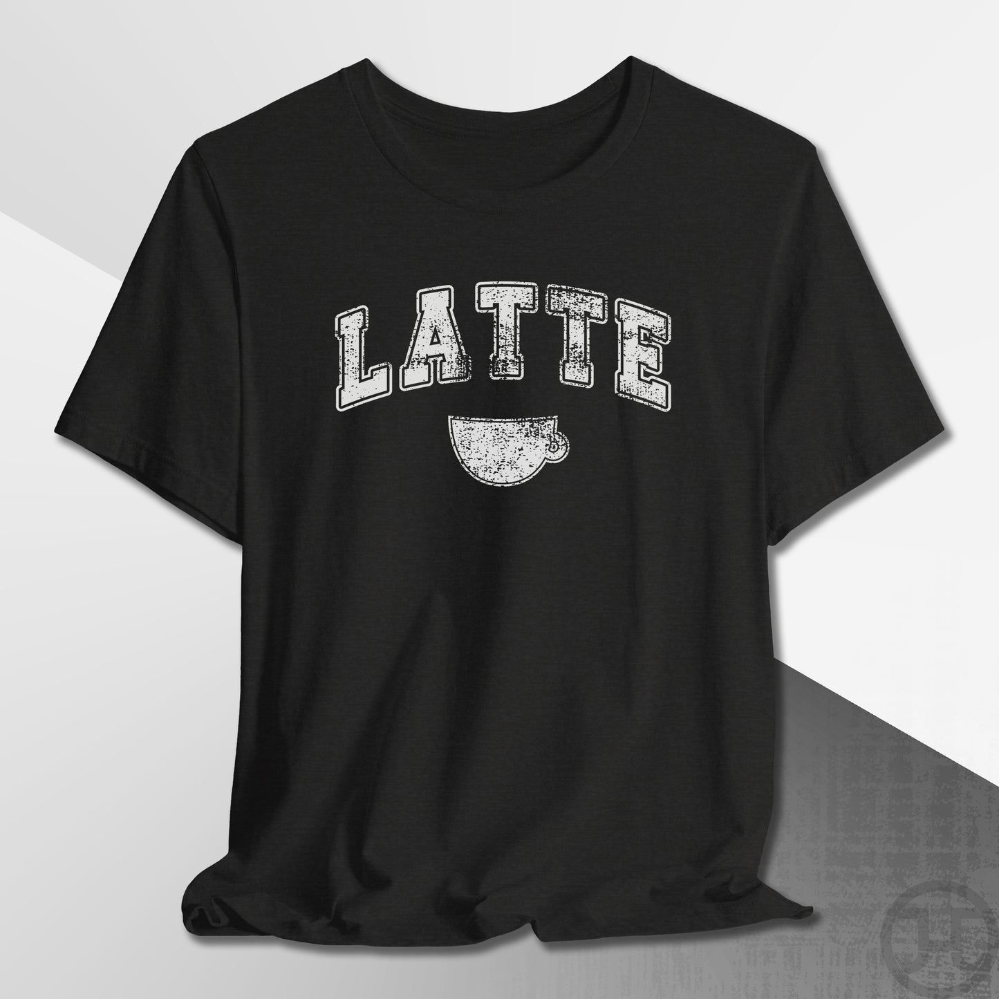 Latte Cup Varsity T-Shirt