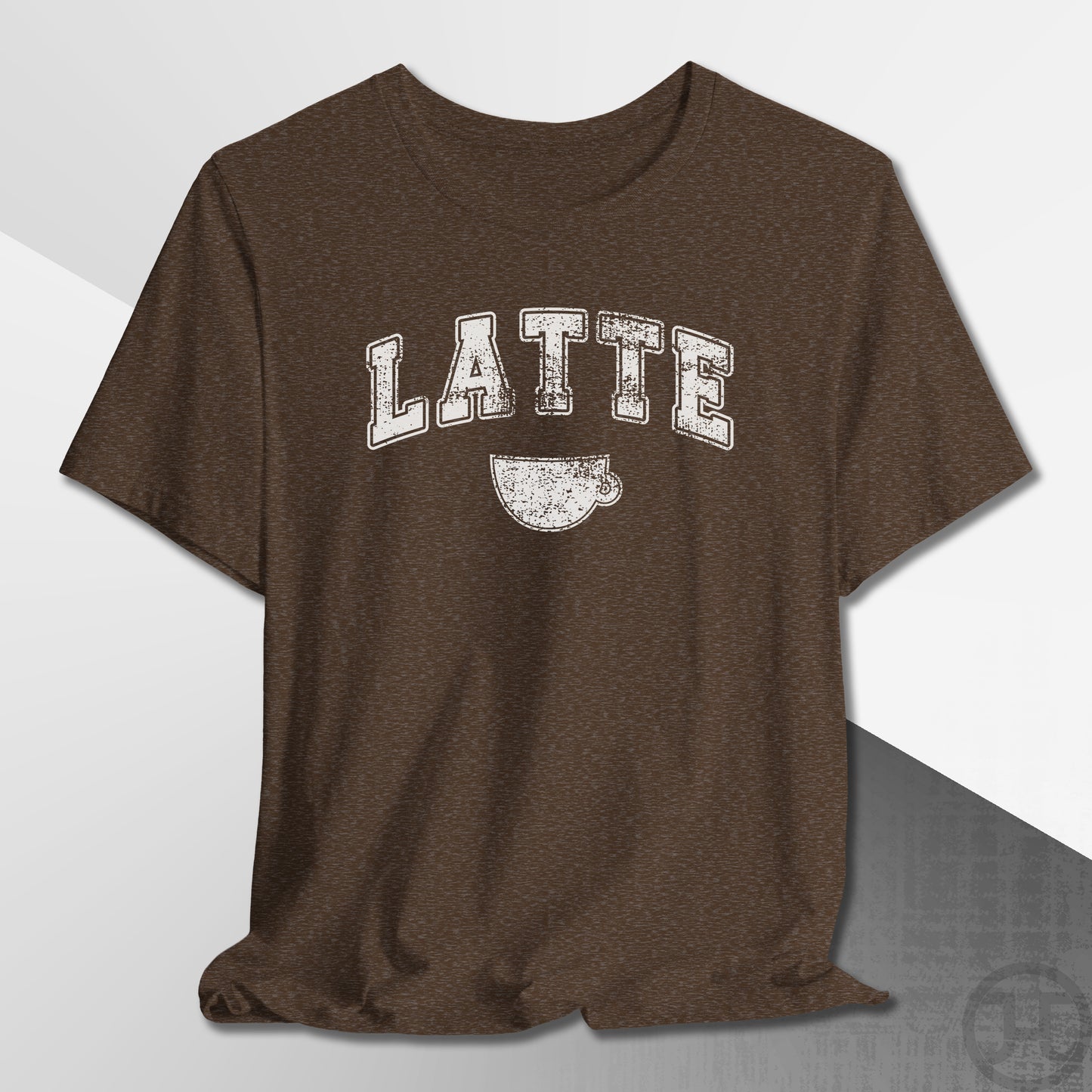 Latte Cup Varsity T-Shirt